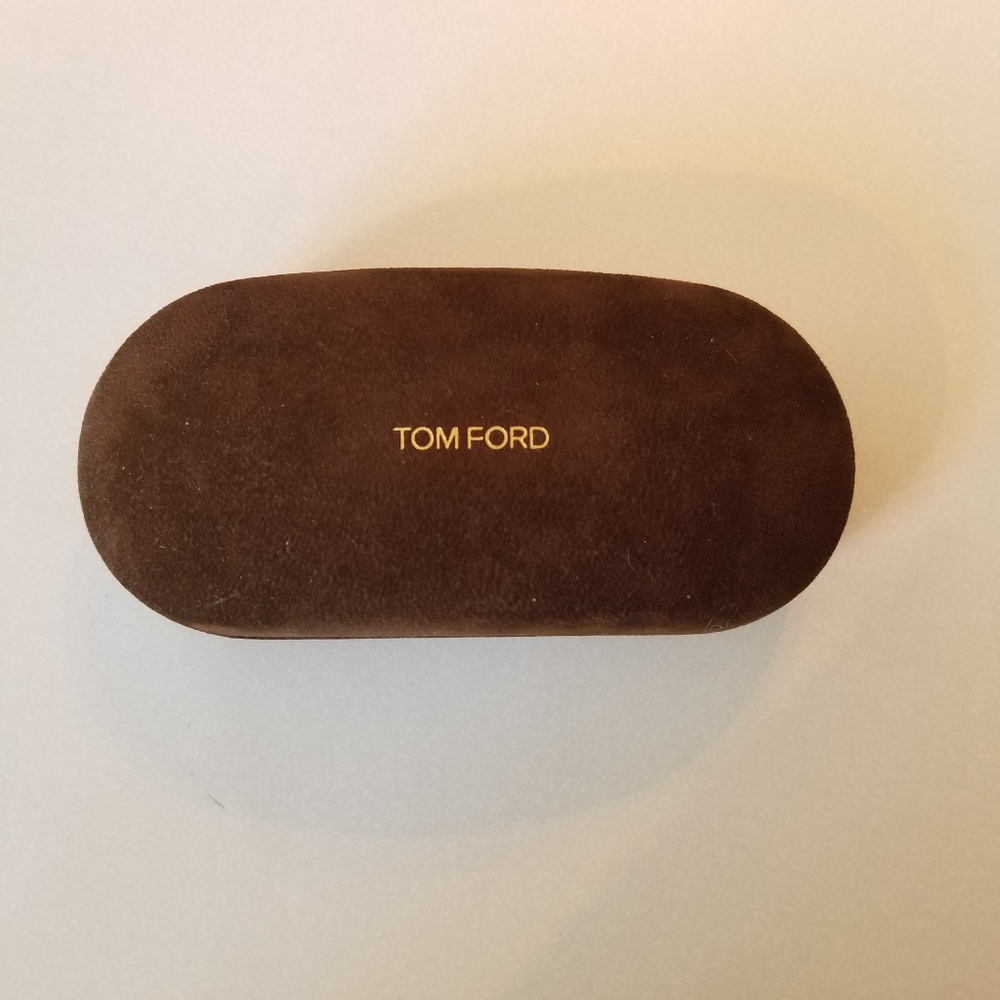 TOM FORD Brown Sunglass Case